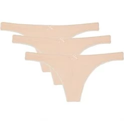 Eberjey Pima Goddess - The Everyday Thong 3 Pack | Underwear & Intimates