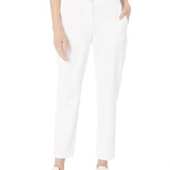 Eileen Fisher High-Waisted Slim Ankle Pants in Organic Cotton Ponte -Eberjey Shop 51kqN1nIkSL. AC SR736920