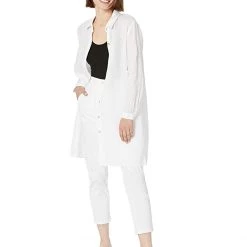 Eileen Fisher Petite High-Waisted Slim Ankle Pants in Organic Cotton Ponte -Eberjey Shop 51lU6cijfRL. AC SR736920