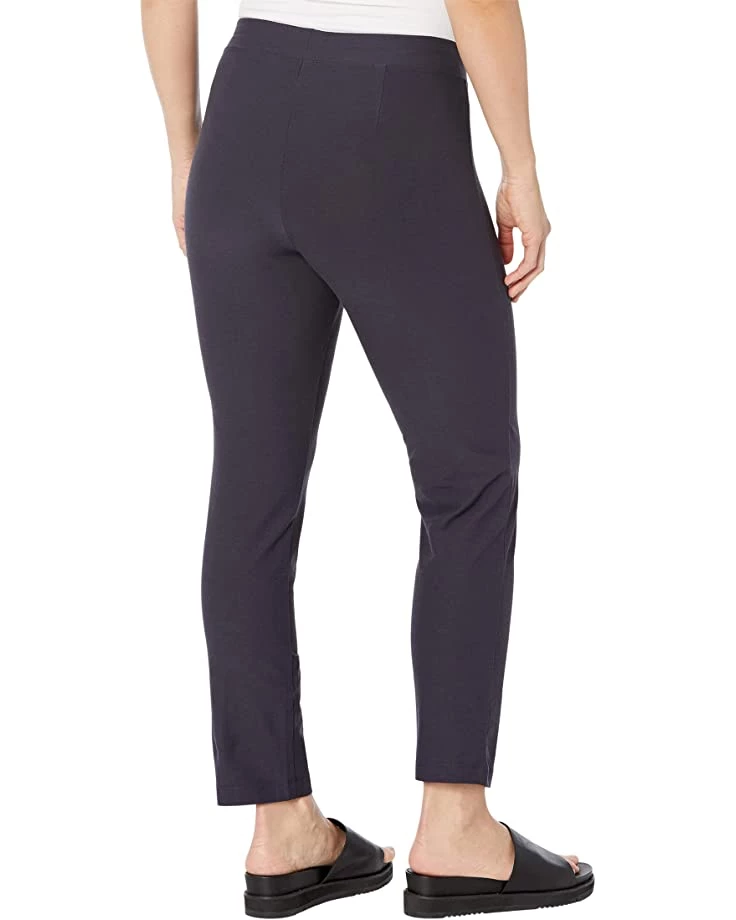 Eileen Fisher Petite Slim Ankle Pants in Washable Stretch Crepe 5 Eileen Fisher Petite Slim Ankle Pants in Washable Stretch Crepe - Image 3