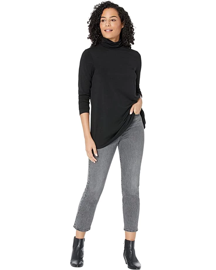 Eileen Fisher Scrunch Neck Tunic | Shirts & Tops 6 Eileen Fisher Scrunch Neck Tunic | Shirts & Tops - Image 4
