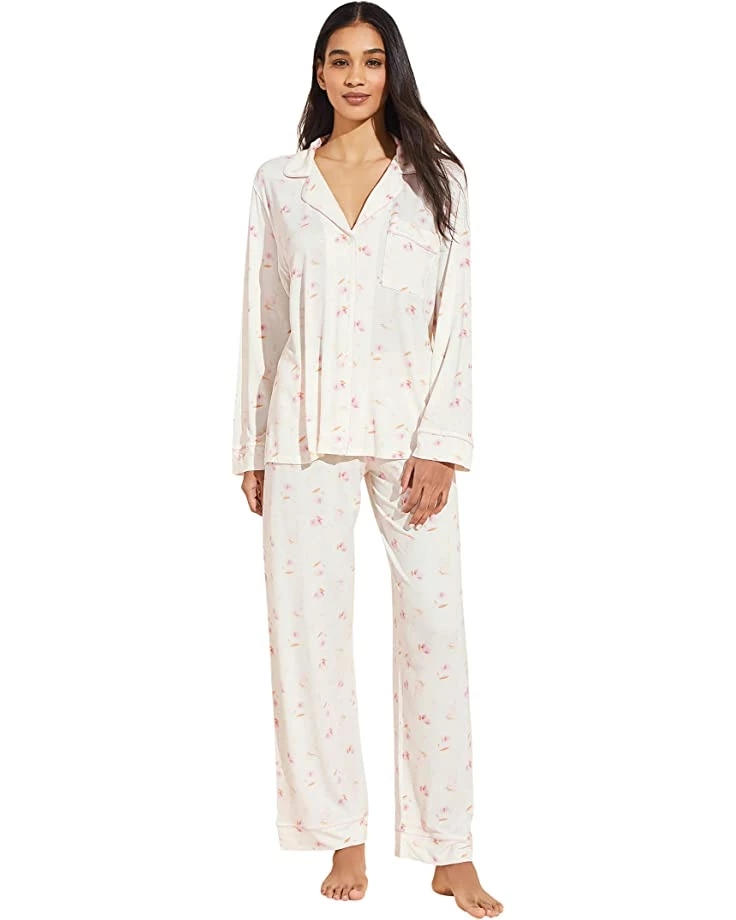 Eberjey Gisele Printed - The Long PJ Set | Sleepwear 8 Eberjey Gisele Printed - The Long PJ Set | Sleepwear - Image 6