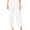 Eileen Fisher Ankle Lantern Cargo Pants in Organic Cotton Hemp Stretch