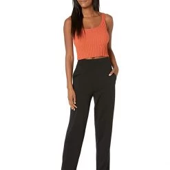 Eileen Fisher Slouch Ankle Pants in Stretch Jersey Knit -Eberjey Shop 61FvJOI6GL. AC SR736920