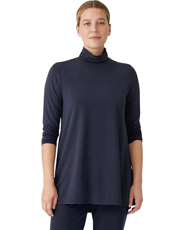 Eileen Fisher Scrunch Neck Tunic | Shirts & Tops 10 Eileen Fisher Scrunch Neck Tunic | Shirts & Tops - Image 8