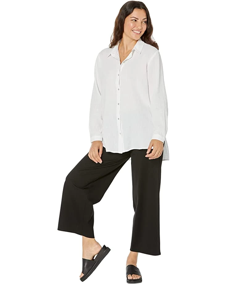 Eileen Fisher Classic Collar Easy Shirt | Shirts & Tops 6 Eileen Fisher Classic Collar Easy Shirt | Shirts & Tops - Image 4