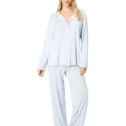Eberjey Frida - The Whip Stitch Long PJ Set | Sleepwear