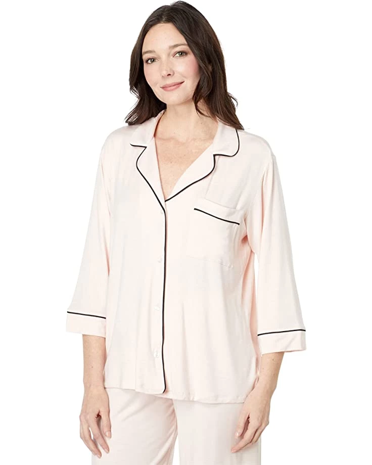 Eberjey Gisele - 3/4 Sleeve Crop PJ Set | Sleepwear 4 Eberjey Gisele - 3/4 Sleeve Crop PJ Set | Sleepwear - Image 2