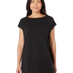 Eileen Fisher Bateau Neck Boxy Tunic | Shirts & Tops