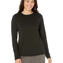 Eileen Fisher Round Neck Long Sleeve Tee | Shirts & Tops