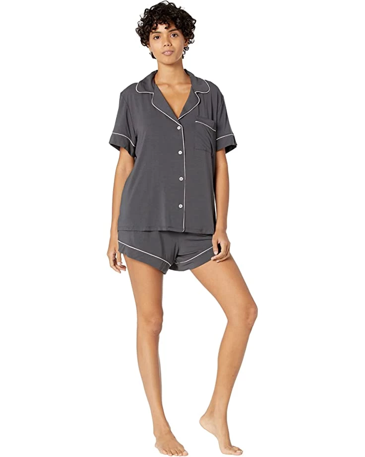 Eberjey Gisele - The Relaxed Short Pajama Set | Sleepwear 9 Eberjey Gisele - The Relaxed Short Pajama Set | Sleepwear - Image 8