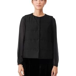 Eileen Fisher Quilted Vest | Coats & Outerwear