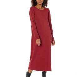 Eileen Fisher Jewel Neck Full-Length Dress | Dresses 9 Eileen Fisher Jewel Neck Full-Length Dress | Dresses -Eberjey Shop 61ZDgQWlmRL. AC SR736920