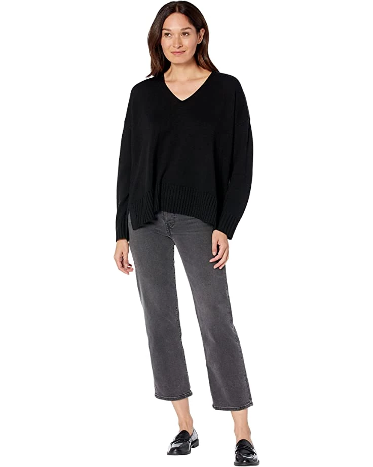 Eileen Fisher V-Neck Box Top | Shirts & Tops 6 Eileen Fisher V-Neck Box Top | Shirts & Tops - Image 4