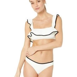 Eberjey Pique Jane Bikini Top | Swimwear