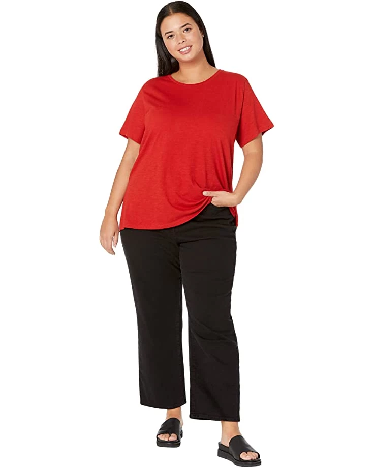 Eileen Fisher Crew Neck Tee | Shirts & Tops 6 Eileen Fisher Crew Neck Tee | Shirts & Tops - Image 4