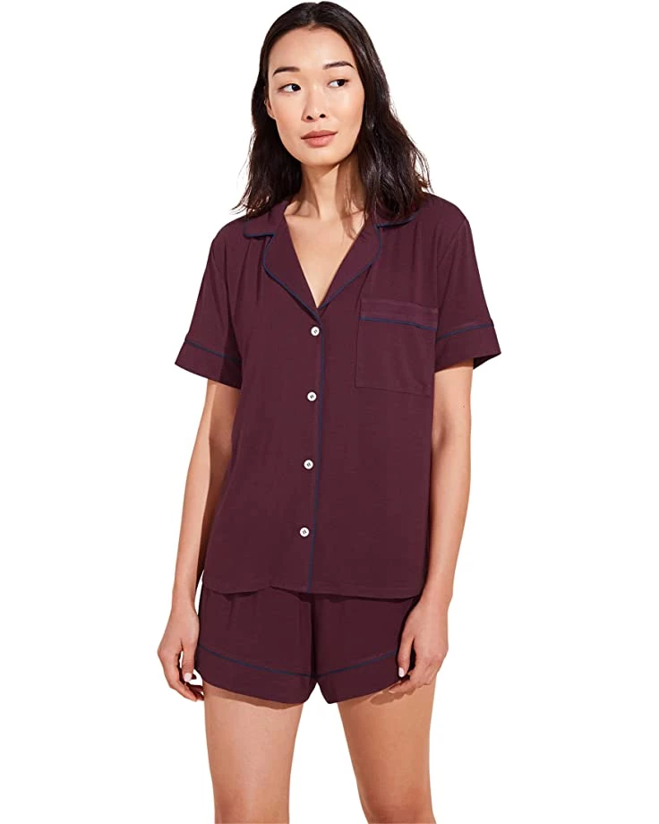 Eberjey Gisele - The Relaxed Short Pajama Set | Sleepwear 13 Eberjey Gisele - The Relaxed Short Pajama Set | Sleepwear - Image 12