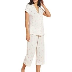 Eberjey Gisele Printed Short Sleeve Crop Pajama | Sleepwear 12 Eberjey Gisele Printed Short Sleeve Crop Pajama | Sleepwear -Eberjey Shop 61icJqx3toL. AC SR736920
