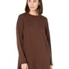 Eileen Fisher Crew Neck Boxy Tunic | Shirts & Tops