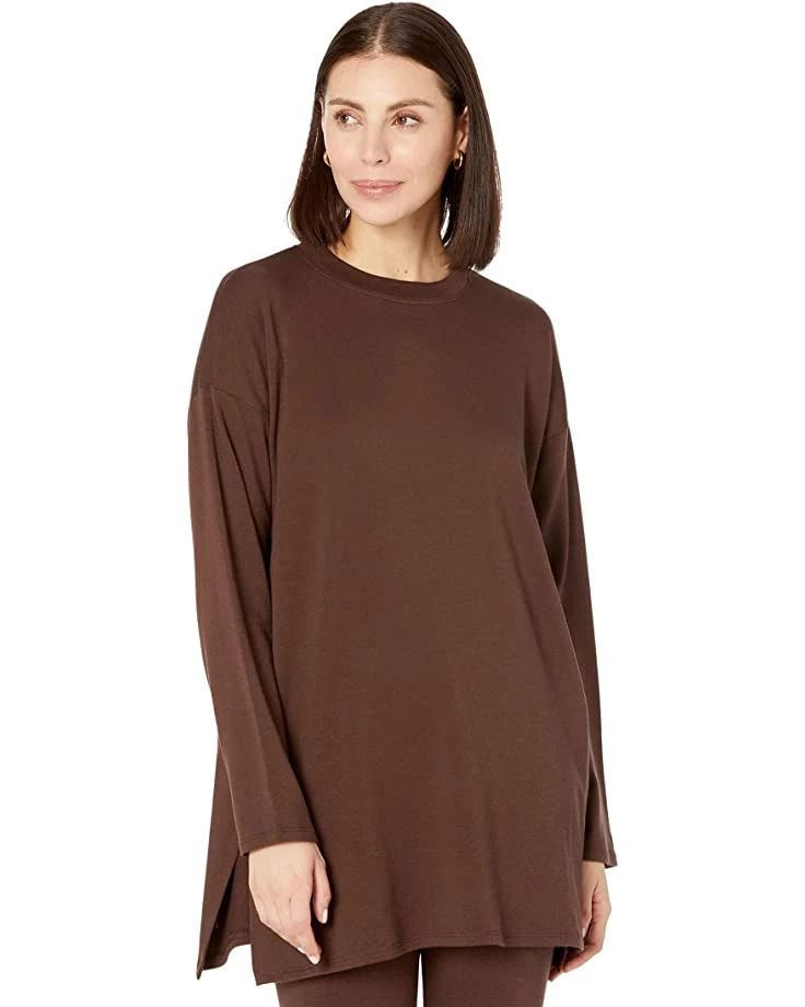 Eileen Fisher Crew Neck Boxy Tunic | Shirts & Tops 3 Eileen Fisher Crew Neck Boxy Tunic | Shirts & Tops