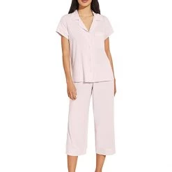 Eberjey Gisele - The Cropped Pajama Set | Sleepwear -Eberjey Shop 61mjLA3t00L. AC SR736920