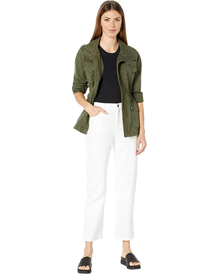 Eileen Fisher High-Waisted Straight Ankle Jeans in Garment Dyed Organic Cotton Stretch Denim 6 Eileen Fisher High-Waisted Straight Ankle Jeans in Garment Dyed Organic Cotton Stretch Denim - Image 4