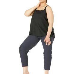 Eileen Fisher Slim Ankle Pants in Washable Stretch Crepe 9 Eileen Fisher Slim Ankle Pants in Washable Stretch Crepe -Eberjey Shop 61q3e85uD5L. AC SR736920