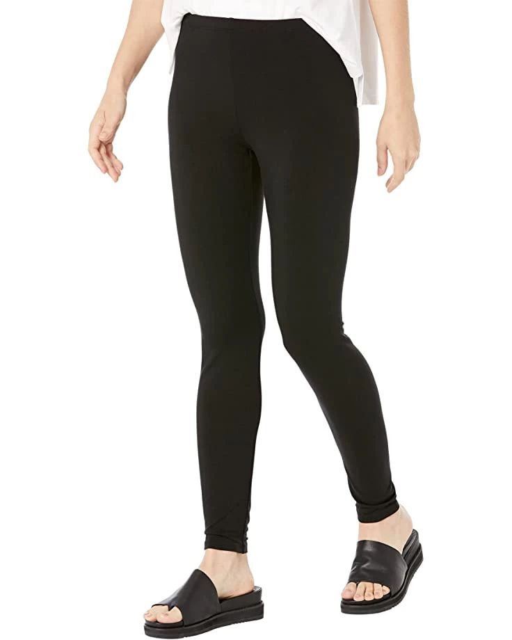 Eileen Fisher Ankle Leggings in Stretch Jersey Knit | Pants 3 Eileen Fisher Ankle Leggings in Stretch Jersey Knit | Pants