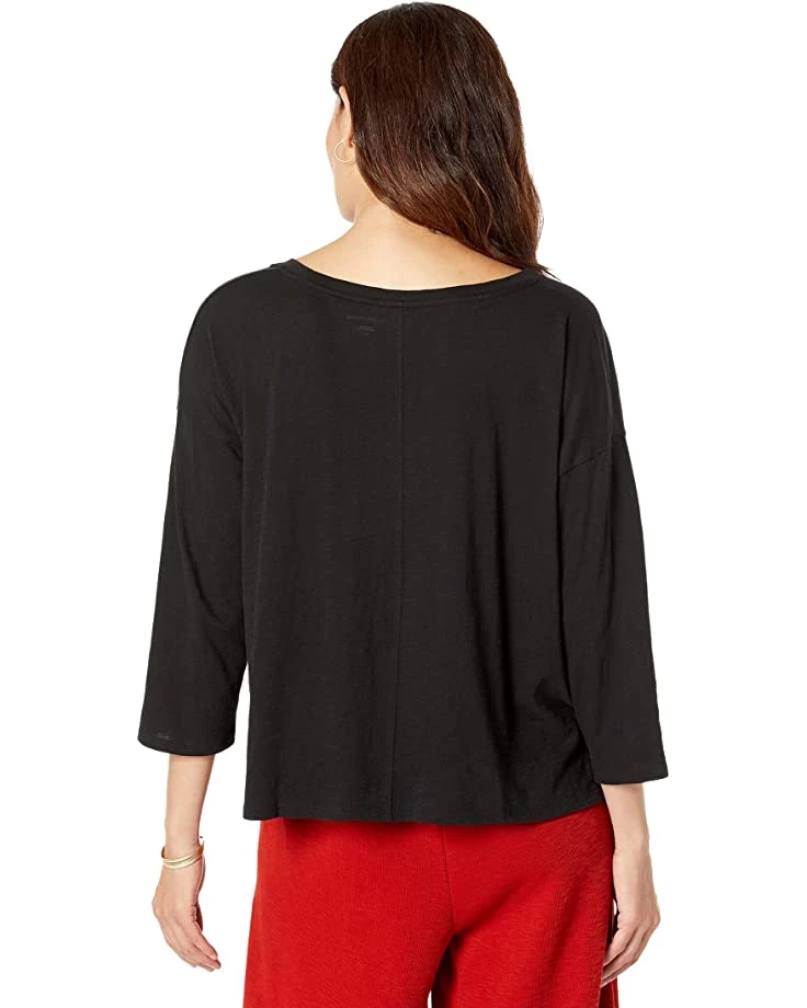 Eileen Fisher V-Neck Box Top | Shirts & Tops 4 Eileen Fisher V-Neck Box Top | Shirts & Tops - Image 2