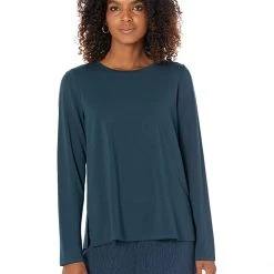 Eileen Fisher Crew Neck Top | Shirts & Tops -Eberjey Shop 711Z1hiEG6L. AC SR736920