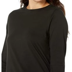 Eileen Fisher Round Neck Long Sleeve Tee | Shirts & Tops -Eberjey Shop 7126wSy9T1L. AC SR736920
