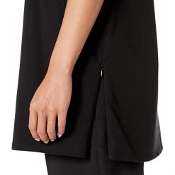 Eileen Fisher Bateau Neck Boxy Tunic | Shirts & Tops -Eberjey Shop 716lwxYX L. AC SR736920