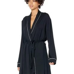 Eberjey Gisele - The Tuxedo Robe | Sleepwear