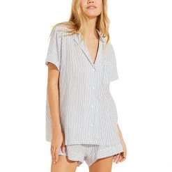 Eberjey Nautico Stripes - The Woven Short PJ Set | Sleepwear -Eberjey Shop 71A2Bh2Y5PL. AC SR736920