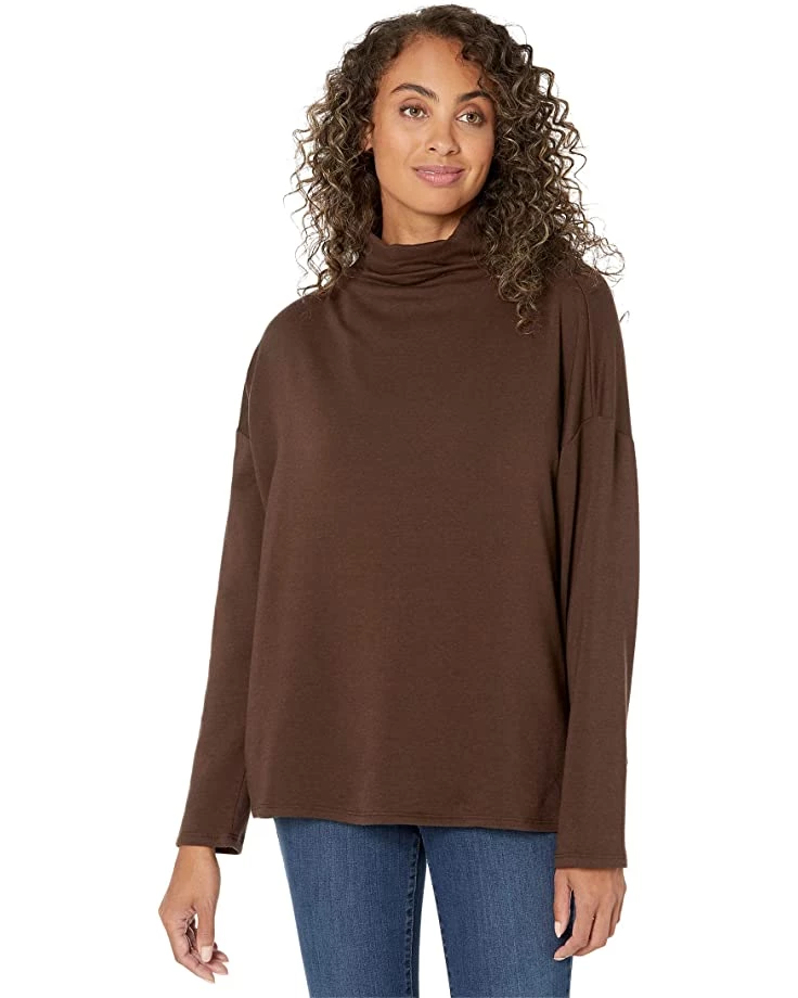 Eileen Fisher Funnel Neck Box Top | Shirts & Tops 7 Eileen Fisher Funnel Neck Box Top | Shirts & Tops - Image 5