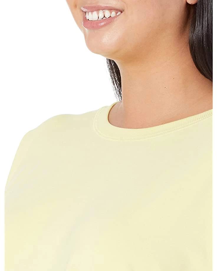 Eileen Fisher Crew Neck Top with High-Low Hem in Organic Pima Cotton Stretch Jersey | Hoodies & Sweatshirts 5 Eileen Fisher Crew Neck Top with High-Low Hem in Organic Pima Cotton Stretch Jersey | Hoodies & Sweatshirts - Image 3