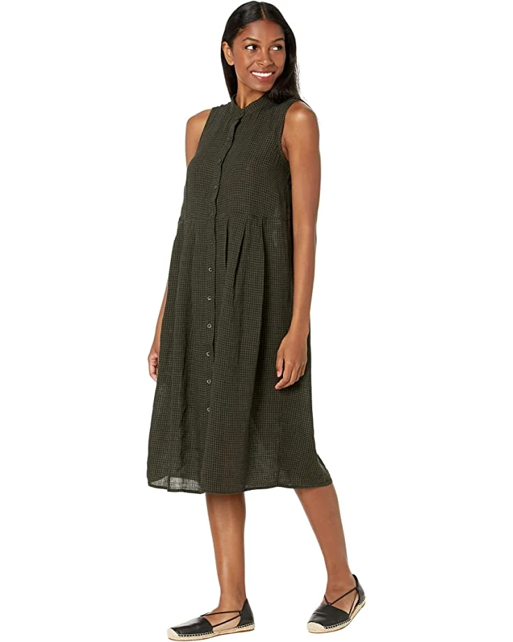 Eileen Fisher Petite Mandarin Collar Dress | Dresses 3 Eileen Fisher Petite Mandarin Collar Dress | Dresses