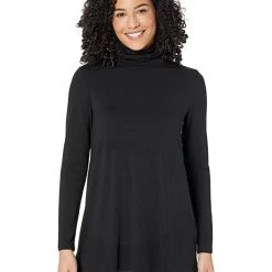 Eileen Fisher Scrunch Neck Tunic | Shirts & Tops