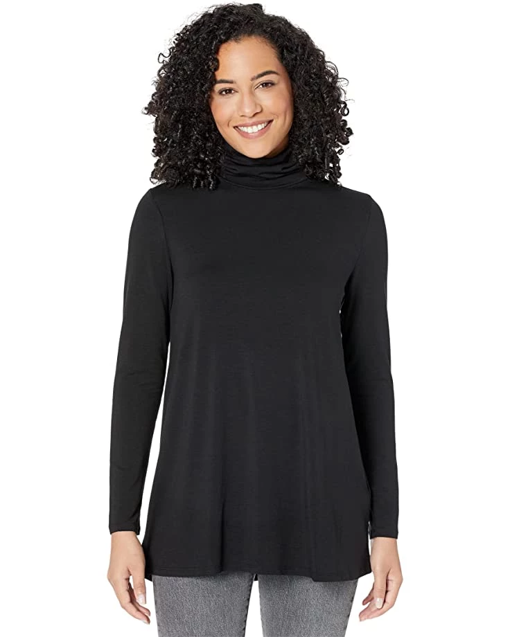 Eileen Fisher Scrunch Neck Tunic | Shirts & Tops 3 Eileen Fisher Scrunch Neck Tunic | Shirts & Tops