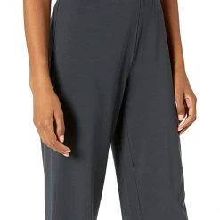 Eileen Fisher Straight Cropped Pants in Stretch Jersey Knit 8 Eileen Fisher Straight Cropped Pants in Stretch Jersey Knit -Eberjey Shop 71H QQYVikL. AC SR736920