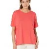 Eileen Fisher Crew Neck Boxy Tee | Shirts & Tops -Eberjey Shop 71I9fOCklL. AC SR736920