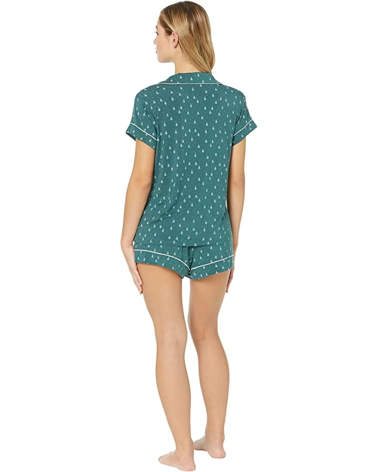 Eberjey Gisele Printed - The Shortie Short PJ Set | Sleepwear 5 Eberjey Gisele Printed - The Shortie Short PJ Set | Sleepwear - Image 3