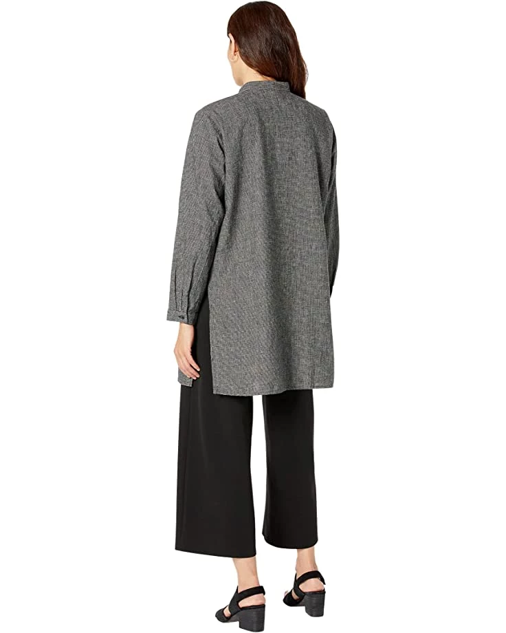 Eileen Fisher Mandarin Collar Shirt | Shirts & Tops 4 Eileen Fisher Mandarin Collar Shirt | Shirts & Tops - Image 2