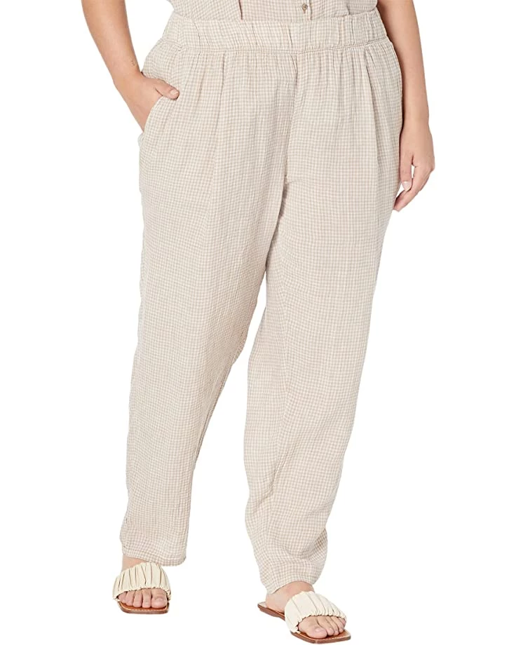 Eileen Fisher Tapered Ankle Pants in Puckered Organic Linen 3 Eileen Fisher Tapered Ankle Pants in Puckered Organic Linen