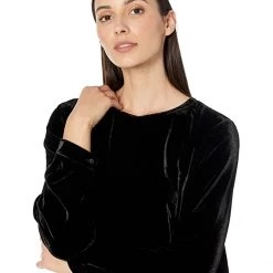 Eileen Fisher Crew Neck Knee Length Dress | Dresses -Eberjey Shop 71NvEkSpeiL. AC SR736920