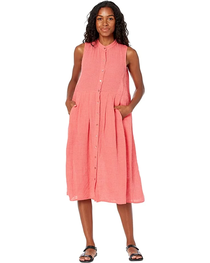 Eileen Fisher Petite Mandarin Collar Dress | Dresses 6 Eileen Fisher Petite Mandarin Collar Dress | Dresses - Image 4