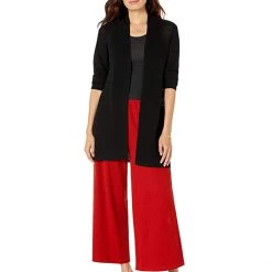 Eileen Fisher Straight Long Cardi | Sweaters -Eberjey Shop 71QtTyaztxL. AC SR736920