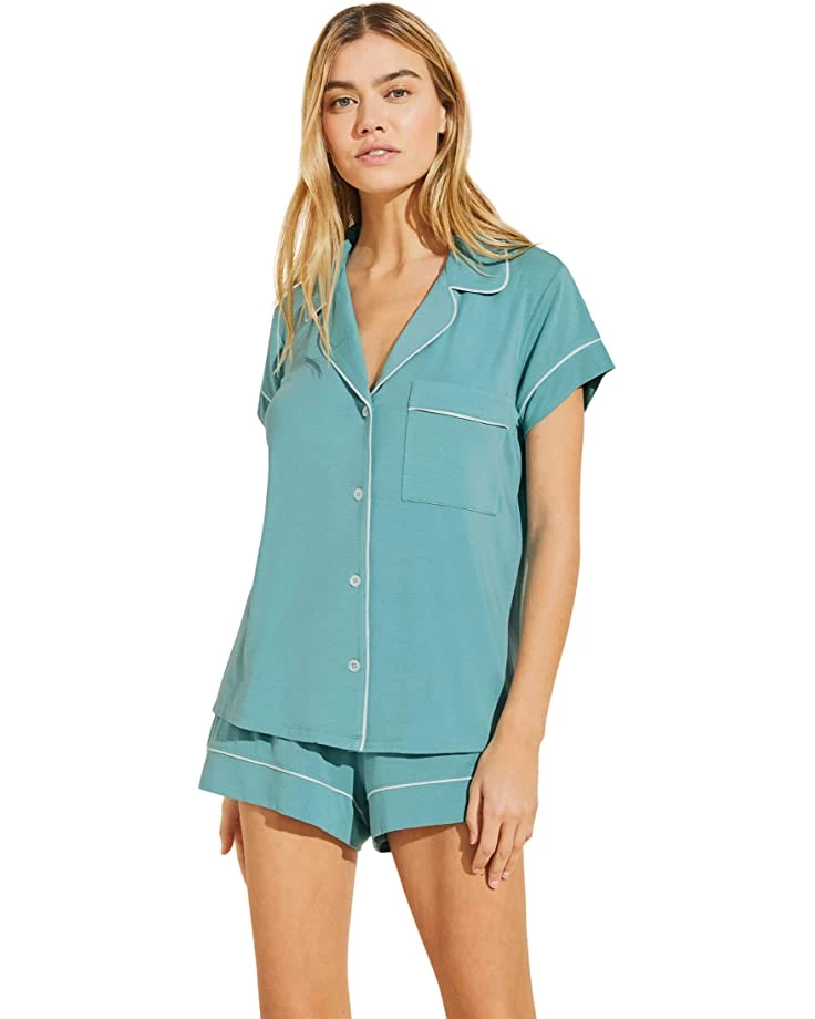 Eberjey Gisele - Shortie Short PJ Set | Sleepwear 14 Eberjey Gisele - Shortie Short PJ Set | Sleepwear - Image 12