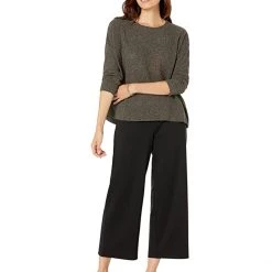 Eileen Fisher Crew Neck Pullover | Sweaters -Eberjey Shop 71XxYaS3xAL. AC SR736920