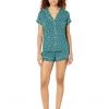 Eberjey Gisele Printed - The Shortie Short PJ Set | Sleepwear